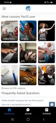 TakeLessons android App screenshot 0